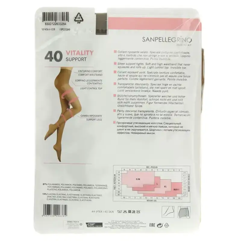 Sanpellegrino Vitality Support 40 Denari Daino III Bax 5 buc.